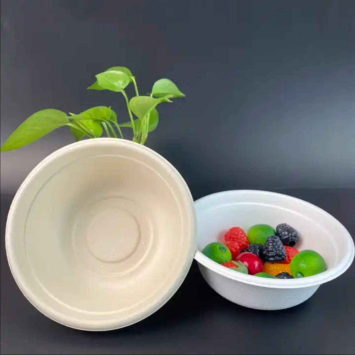 Chaud! Nouveau Bol à soupe et salade de fruits avec couvercle, 1000ml 850ml 500ml 350ml