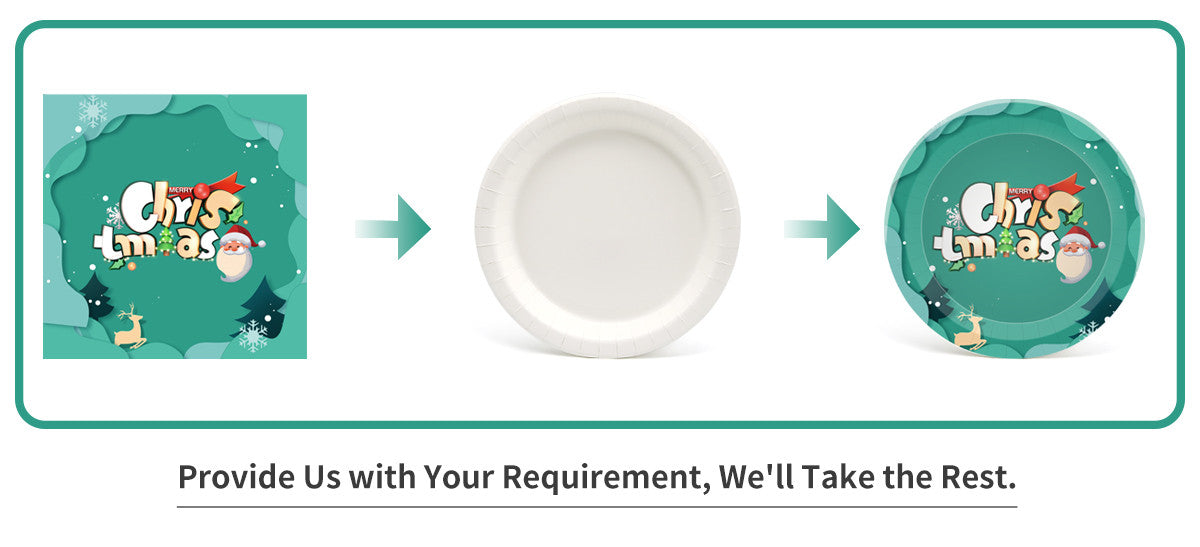 Hot! High-quality Compostable Plates