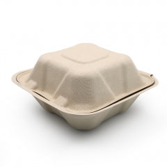 Hot! 6"-450ml Hamburger Boxes(Fold)