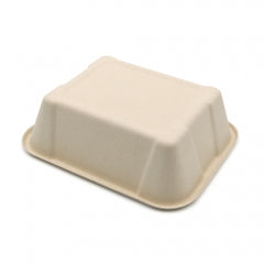 Nouvelle boîte de service de repas avec couvercle, 8,5"x7,3"xH2,5" 30g