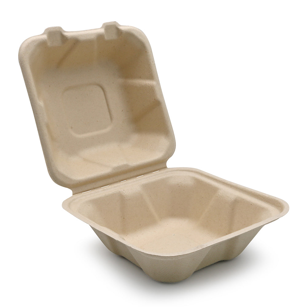 Hot! 6"-450ml Hamburger Boxes(Fold)