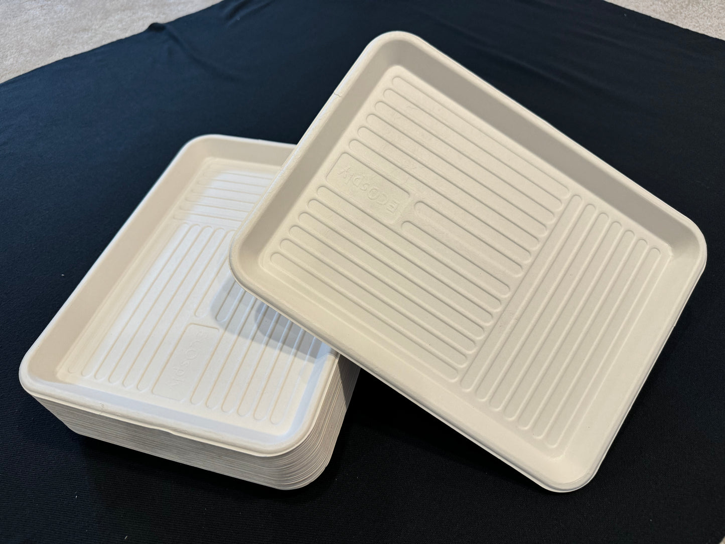 Strong Recommend! New Thick Sturdy Compostable Fresh Meat Tray, S. M. L.