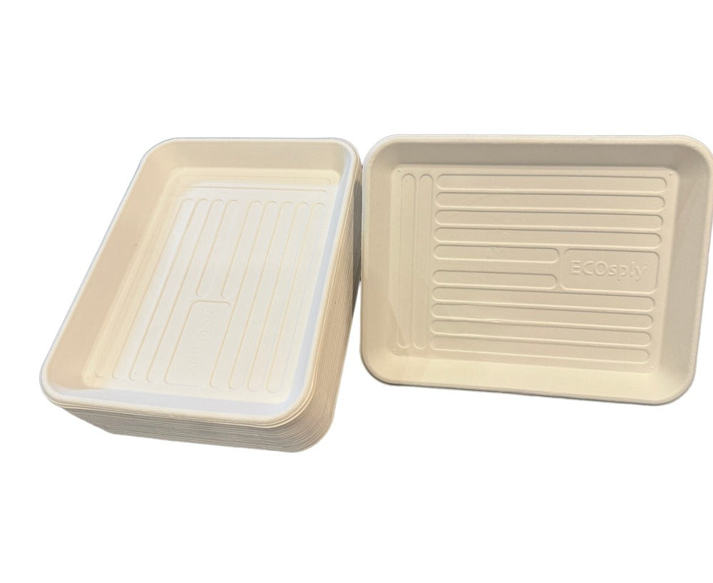 Strong Recommend! New Thick Sturdy Compostable Fresh Meat Tray, S. M. L.
