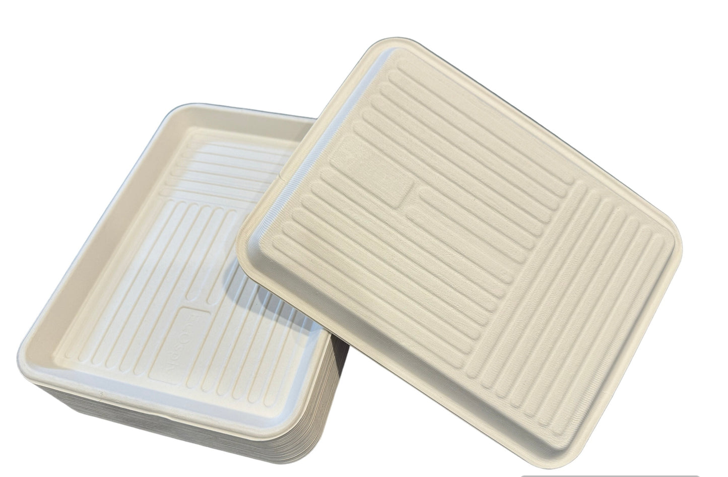 Strong Recommend! New Thick Sturdy Compostable Fresh Meat Tray, S. M. L.
