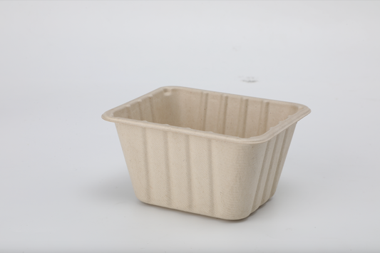 GreenPack 120oz/ 3600ml Compostable Mushroom Box — BPI Certified | OEM/ODM Available