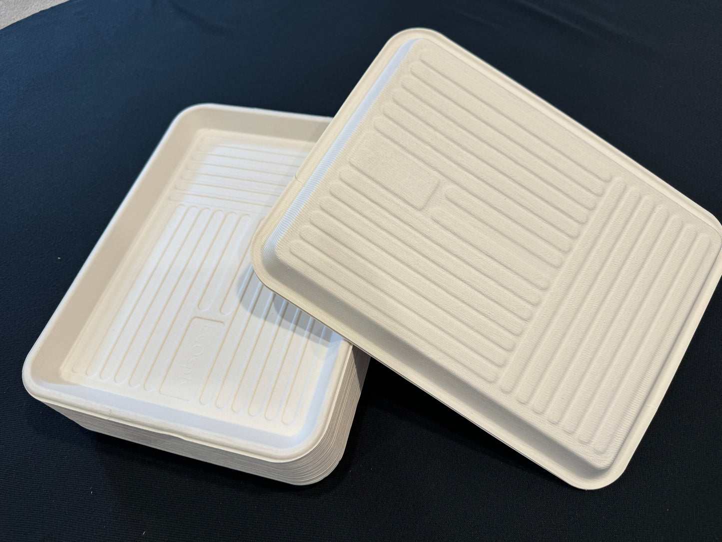 Strong Recommend!  New Thick Sturdy Compostable Fresh Meat Tray, S.   M.   L.