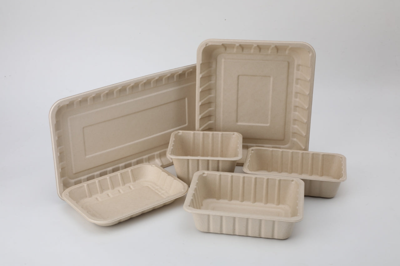 Hot! GreenPack 110oz/3200ml Compostable Mushroom Box — BPI Certified | OEM/ODM Available